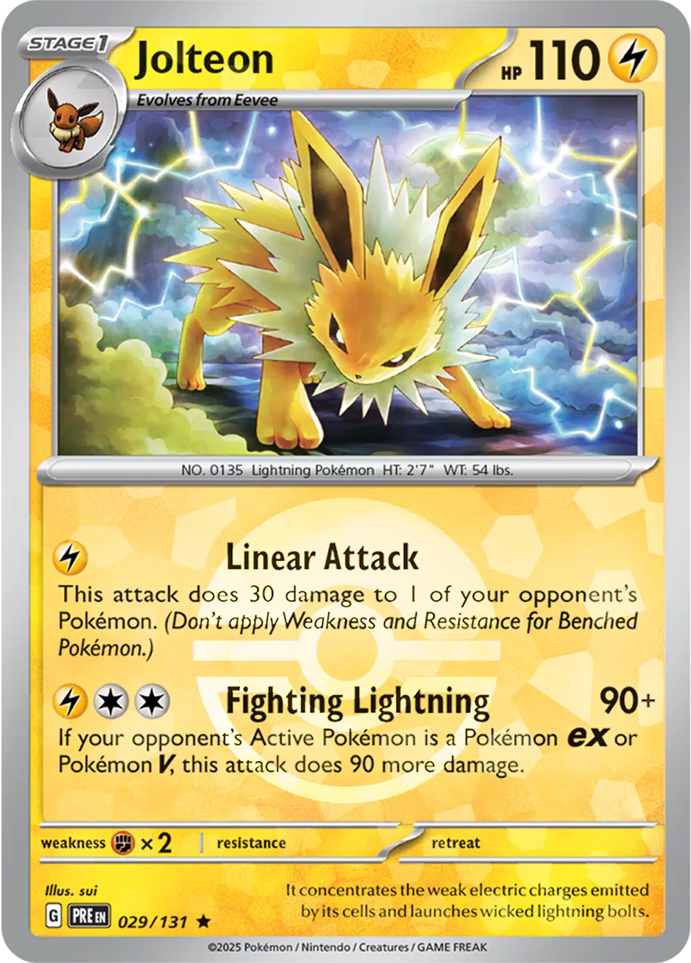 Jolteon (Poke Ball Pattern)