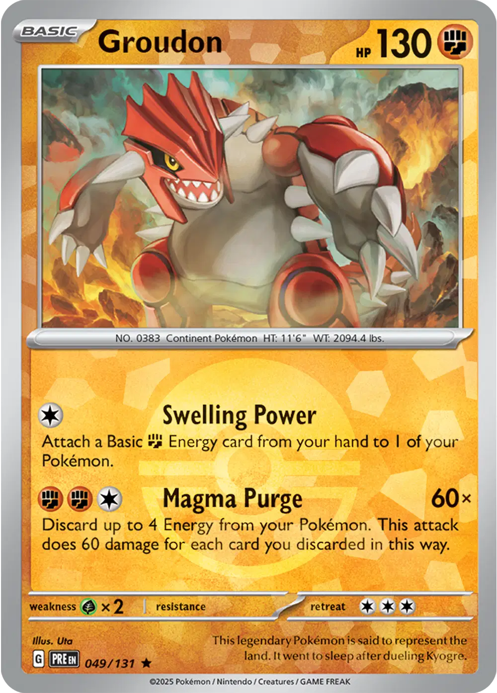 Groudon (Poke Ball Pattern)
