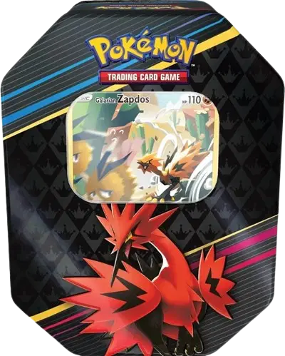 Crown Zenith Tin [Galarian Zapdos] (International Version)