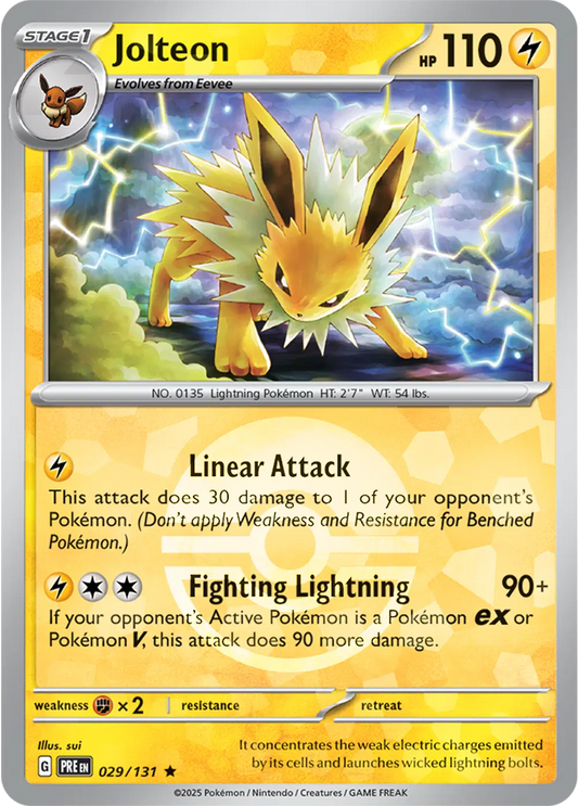 Jolteon (Poke Ball Pattern)