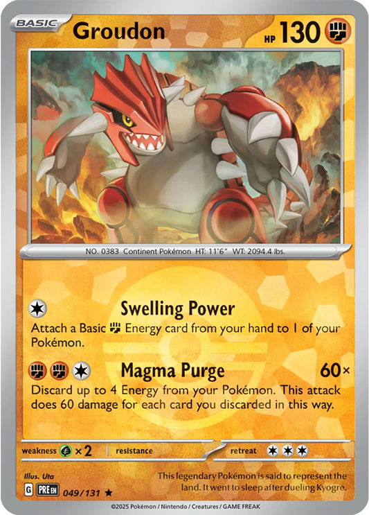 Groudon (Poke Ball Pattern)