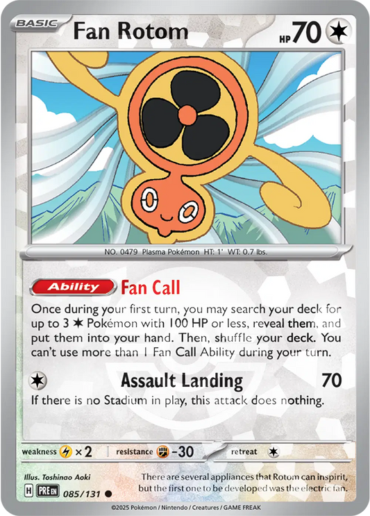 Fan Rotom (Poke Ball Pattern)