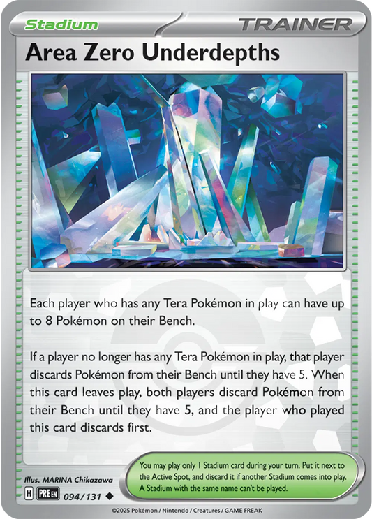 Area Zero Underdepths (Poke Ball Pattern)
