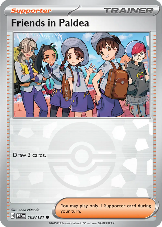 Friends in Paldea  (Poke Ball Pattern)
