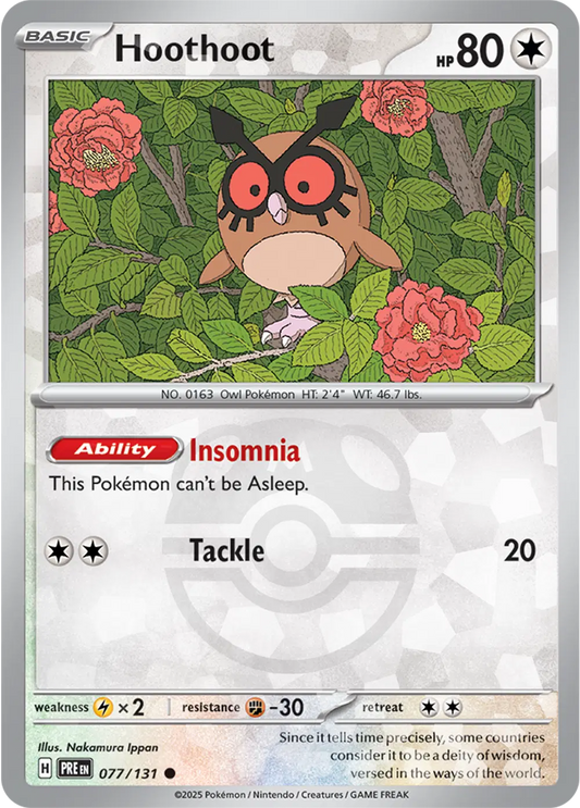 Hoothoot (Master Ball Pattern)